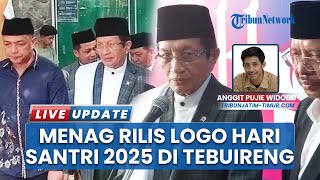 Menag Nasaruddin Umar Luncurkan Logo Hari Santri 2025, Ajak Santri Jadi Agen Transformasi