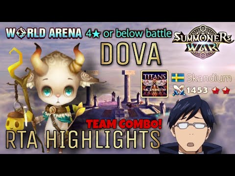 Dova Team Combo in World Arena - Summoners War