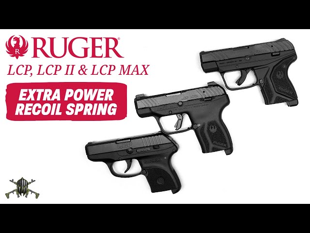 Wolff Gunsprings 13 Lb Recoil Spring Set for Ruger LCP & LCP 2 .380 ACP