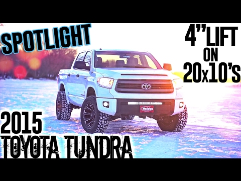 Spotlight - 2015 Toyota Tundra, 4" FabTech, 20x10's, and 33's!
