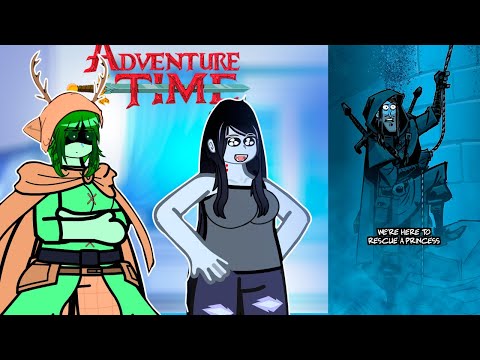 Adventure Time React to Princesas- Meme AS