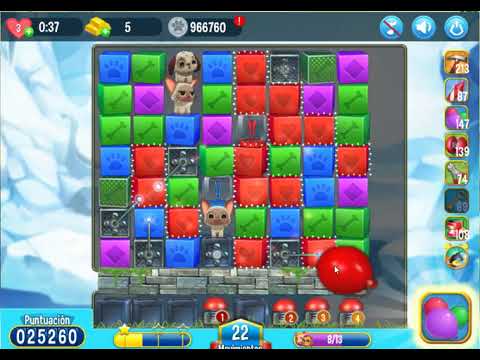 Pet Rescue Saga Nivel 2331 sin booster.-