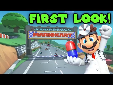 FIRST LOOK! Mario Kart Tour Doctor Tour!