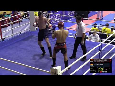 Deutsche Meisterschaft 2018 - Finale K1 -86 kg Alexander Grunwald - Adrian Alvarez