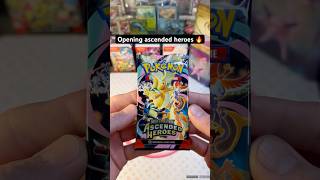 Opening Pokémon ascended heroes pack 😁🔥 #pokemon #pokemoncards #pokemontcg #packopening #tcg