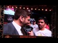 MANNY PACQUIAO POST WEIGH IN INTERVIEW.