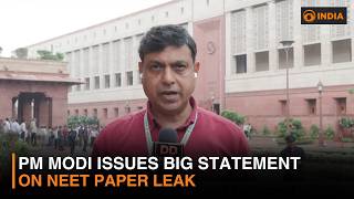 PM Modi issues big statement on NEET paper leak