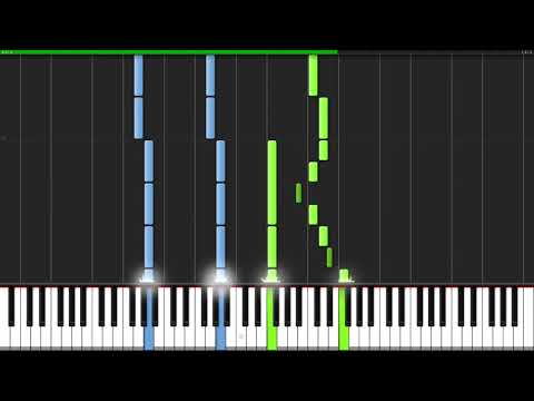 Cara Mia Addio Turret Opera   Portal 2 Piano Tutorial Synthesia
