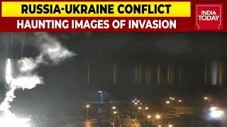Explosions Rock Ukraine; Ukrainian Soldiers Killed | Haunting Images Of Russia&#39;s Invasion Of Ukraine