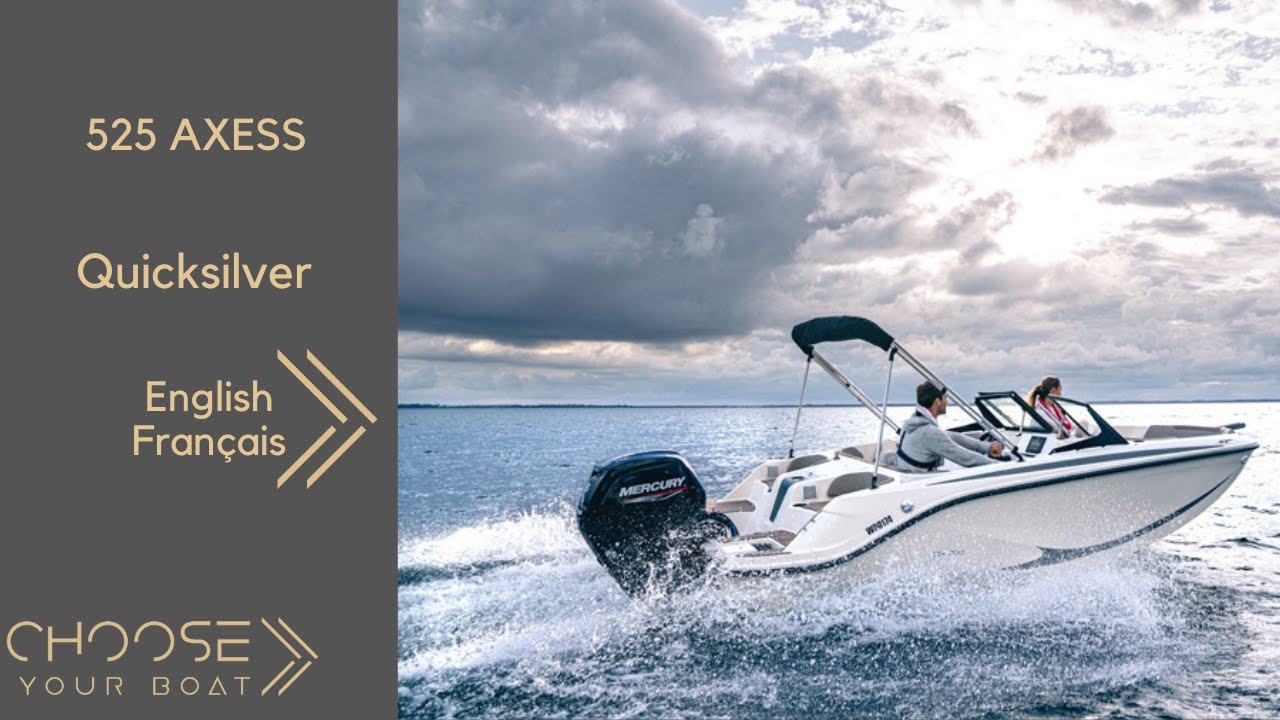 Quicksilver 525 aXess: Guided Tour in English