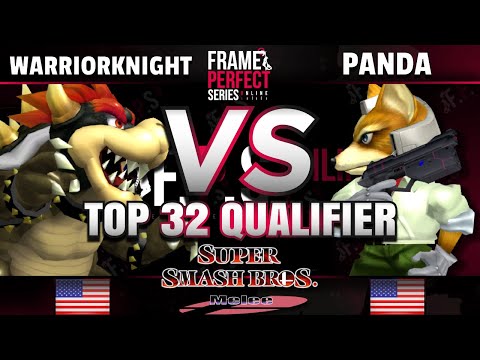 FPS3 Online - WarriorKnight (Bowser) vs Panda (Fox) - Melee Top 32 Qualifier