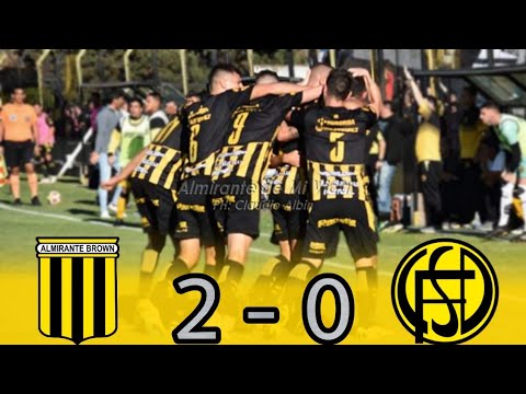 B Metro : ALMIRANTE BROWN 2 - 0 FLANDRIA (Los Goles)