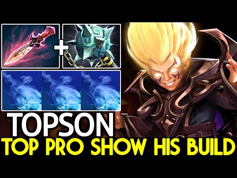 TOPSON [Invoker] Top Pro Show His Build Style Mass Gank Dota 2