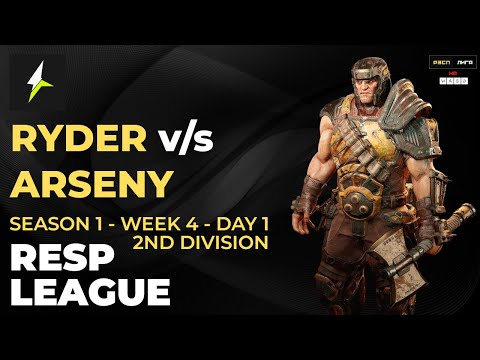 RESP LEAGUE S1:W4:D1:DIV2 - RYDER v/s ARSENY - Quake Champions