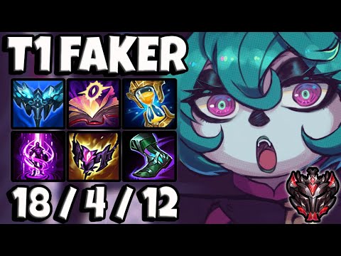 T1 Faker Vex vs Viktor [ MID ] Ranked Grandmaster Korea Patch 11.24 ✅