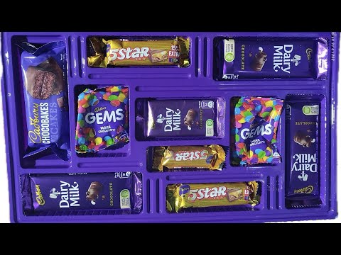 Cadbury Celebrations Unboxed | Satisfying ASMR Wrapper Crinkles & Bite Sounds #ASMR #Cadbury #unbox 