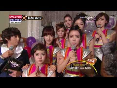 101203 T-ara & Sistar [Backstage Interview]