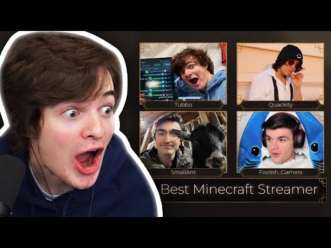 Tubbo Got Nominated For The Best Minecraft STREAMER!