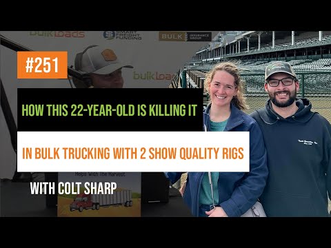 How This 22-Year-Old Is Killing It in Bulk Trucking With 2 Show Quality Rigs