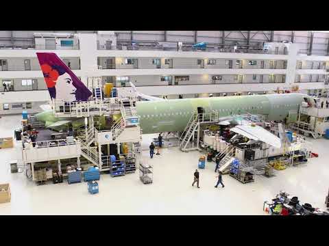 Airbus A320 Final Assembly Line Tour Promo