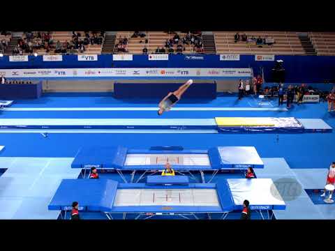 IVANSKYI Mykyta (UKR) M - 2019 Trampoline Worlds, Tokyo (JPN) - Qualification Trampoline R2