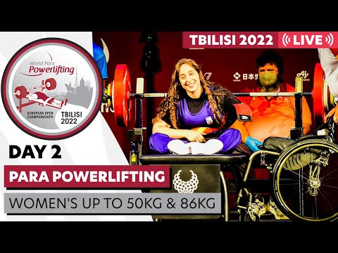 WPPO Tbilisi 2022 European Open Championships | Day 2 | Women's Up to 50kg & 86kg