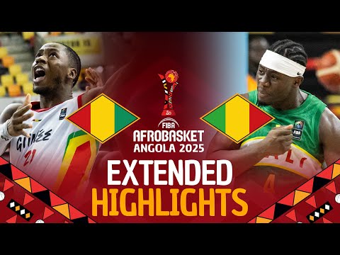 Guinea 🇬🇳 vs Mali 🇲🇱 | Extended Highlights | #AfroBasket 2025