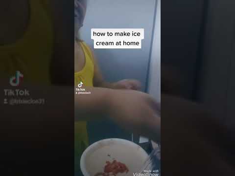 how to make ice cream at home...