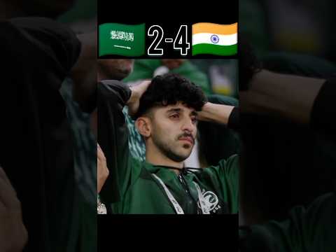 india vs Saudi 😥🤯 penalty shootout FIFA world cup 2026 qualifiers 