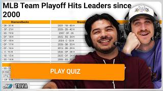 Can we name every team's playoff hits leader since 2000?