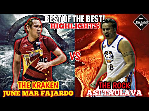 June Mar Fajardo vs Asi Taulava BATTLE! l PHILIPPINES BEST CENTERS! l THE KRAKEN VS THE ROCK!