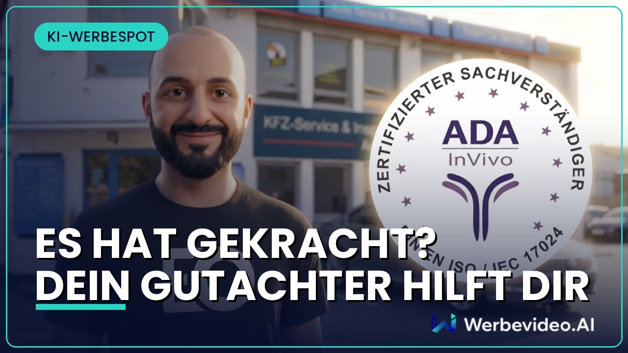 KFZ-Gutachter EO Werbespot