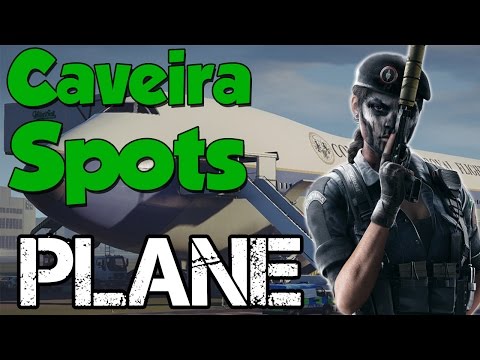 BEST CAVEIRA SPOTS ON PLANE! | Rainbow Six Siege