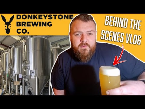 WE VISIT DONKEYSTONE BREWING CO. IN MANCHESTER | ONE MINUTE BEER REVIEW - EP 16