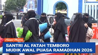 Download lagu KANGEN MAGETAN Pulang Kampung Santri Al Fatah Temboro Mudik Awal Puasa Naik Bus Terminal Maospati mp3