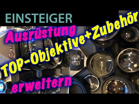 📷  Analoge Fotografie: Die besten Objektive für Einsteiger - Welche Objektive bringen Dich weiter