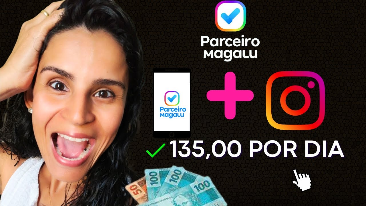 PARCEIRO MAGALU: Como Vender no Instagram pelo Celular como Afiliado do Magazine Luiza(Completo)