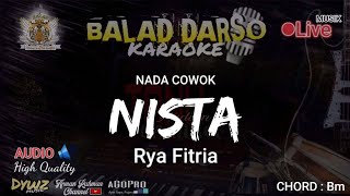 Download lagu NISTA KARAOKE NADA COWOK - RYA FITRIA | BALAD DARSO KARAOKE @dywz HD AUDIO mp3