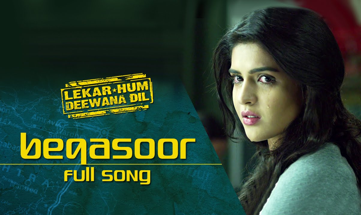 Beqasoor Lyrics | Lekar Hum Deewana Dil | Shweta Pandit, Nakash Aziz | A R Rahman
