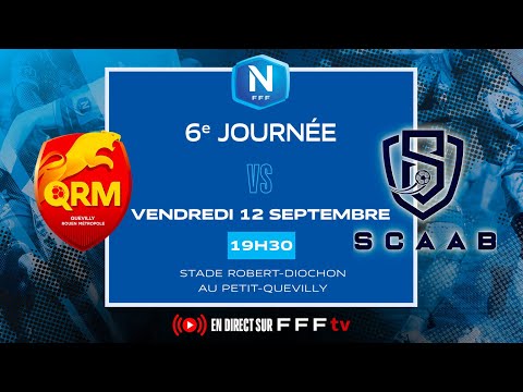 J6 I Quevilly Rouen Métropole vs SC Aubagne AB en replay I National FFF 2025-2026