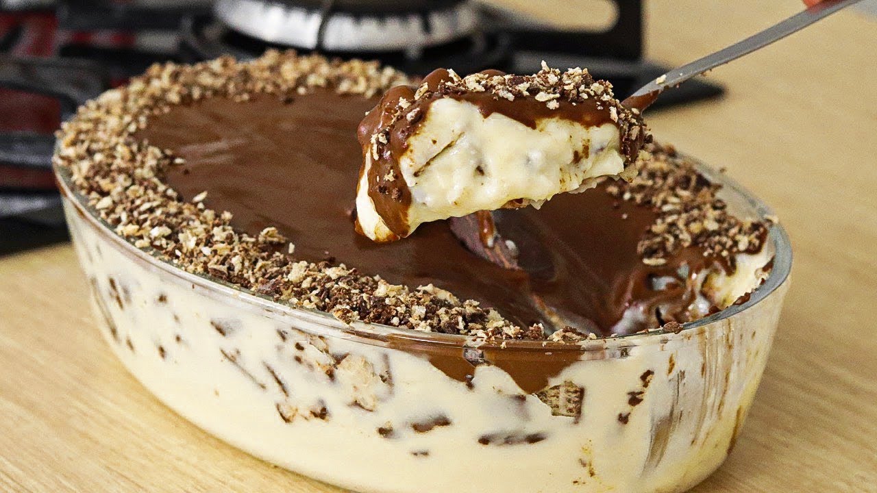 SOBREMESA DE COCO COM RECEITA DE GANACHE DIFERENTE | SEM CHOCOLATE EM BARRA | Gabriel Freitas