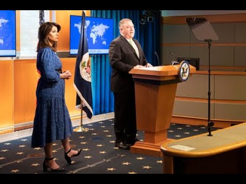 国務長官が報道陣に向けて発言 (Secretary of State remarks to the press.)