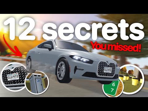 12 secrets YOU missed in the NEW UPDATE! (Greenville Roblox)