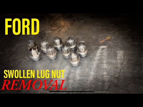 Ford Swollen Lug Nut Removal & Replacement (complete Guide)