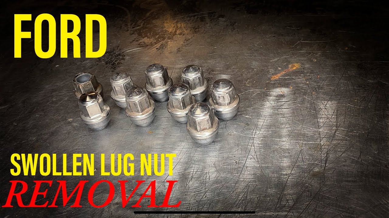 Ford Swollen Lug Nut Removal & Replacement (complete Guide)