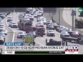 Crash on I-10 EB near Michigan Avenue snarls traffic