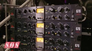 Video thumbnail for DBX 676 - AES 2014 by Sound On Sound magazine