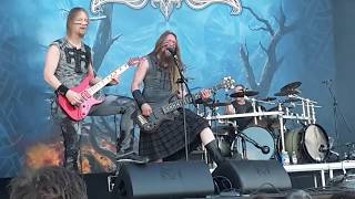 Ensiferum - Burning Leaves - live Battlefield Metal Fest(MI) 02/07/17