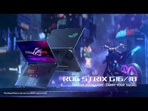 2023 ROG Strix G16/18 Gaming Laptops | Go #MaxOnPower