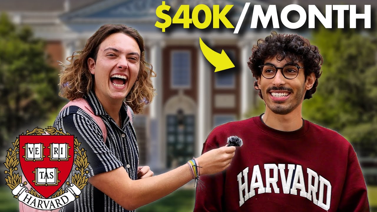 Asking Harvard Students How They Make Money